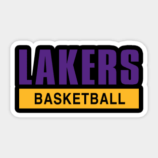 Lakers Basketball Sticker